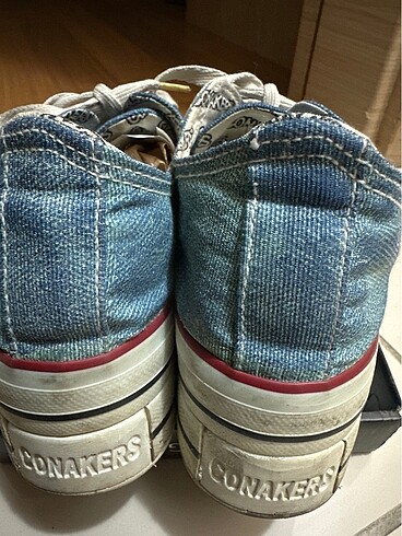37 Beden CONAKERS dolgu topuk converse ayakkabı