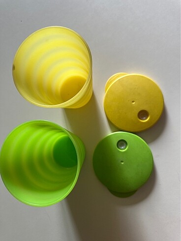 Tupperware pipetli bardak