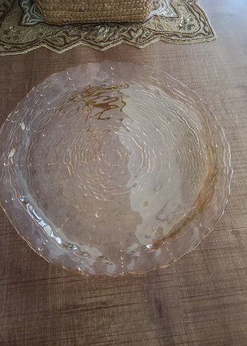 Parlak Bej Bohem Tarzı sunum tabağı - Görsel 2