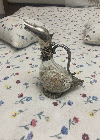 Gri Ördek Tasarımlı Dekoratif