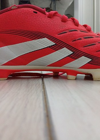 Adidas predator Kırmızı Erkek Futbol Ayakkabısı Bağcıklı - Görsel 3