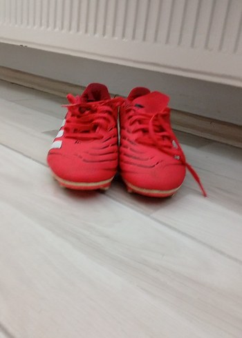 Adidas predator Kırmızı Erkek Futbol Ayakkabısı Bağcıklı - Görsel 9