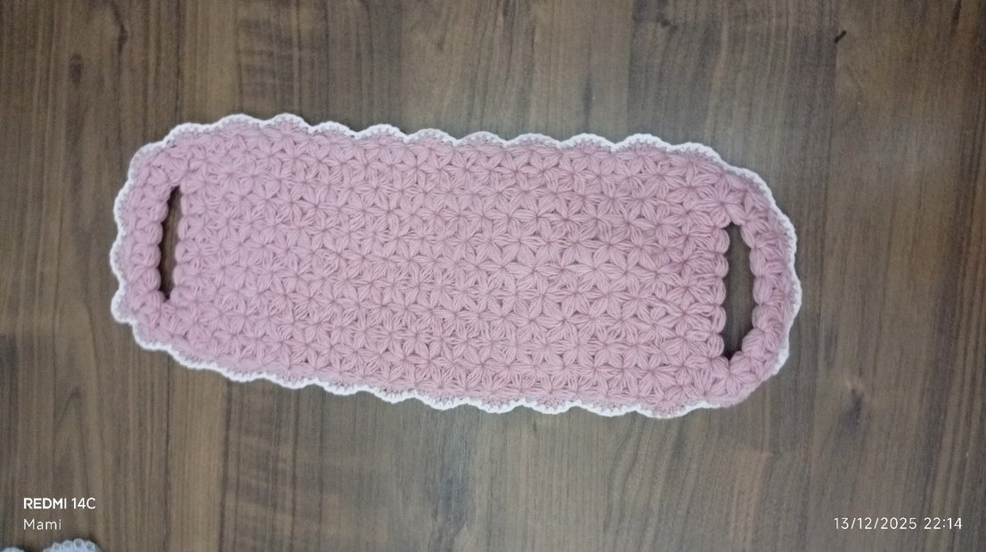 Pastel Pembe Çiçekli Banyo Süngeri - Görsel 4