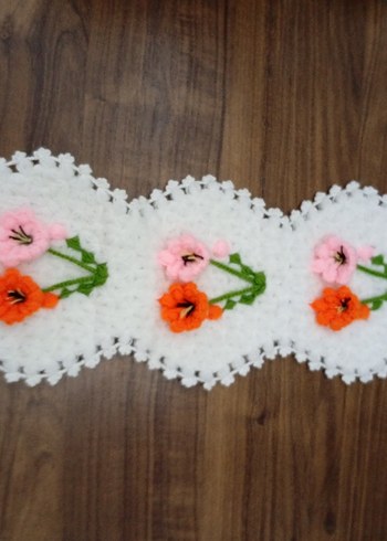 Nakışlı Beyaz Banyo lifi - Görsel 3