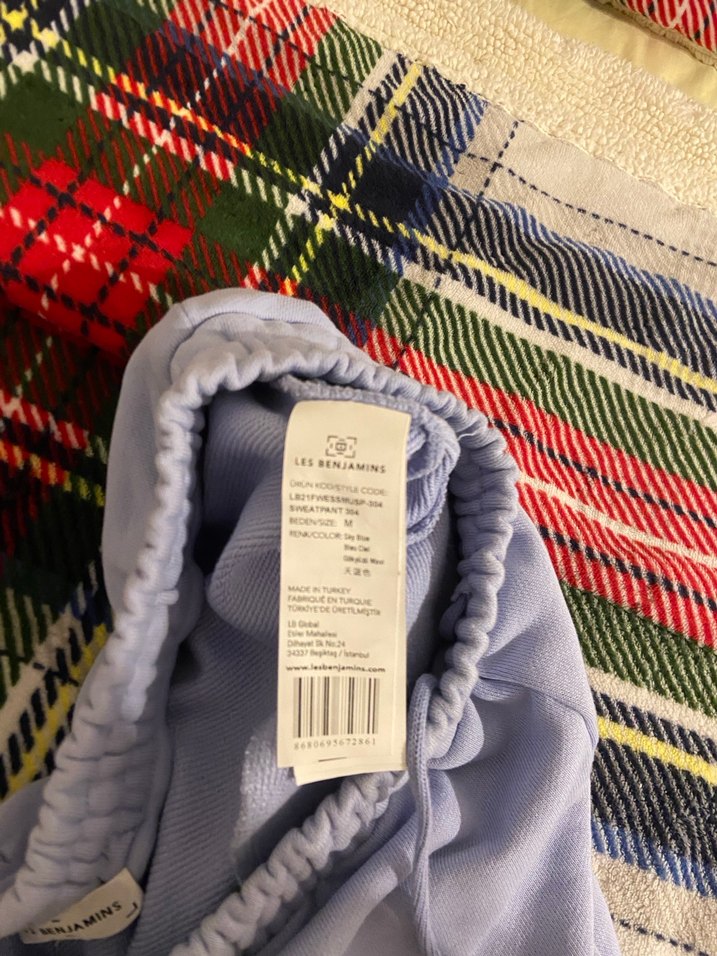 les benjamins m beden lila renkli yeni eşofman orjinal - Görsel 4
