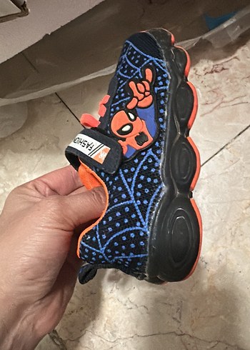 Erkek Çocuk Renkli Snake Desenli Spor Ayakkabı - Görsel 2