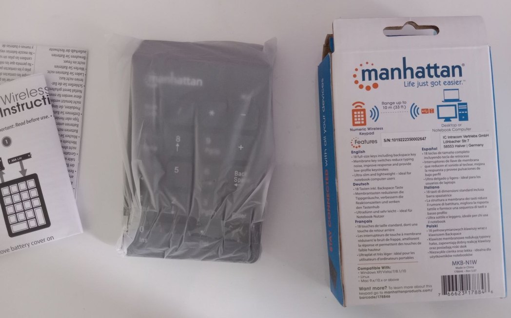 Kablosuz Sayısal Klavye - Görsel 4