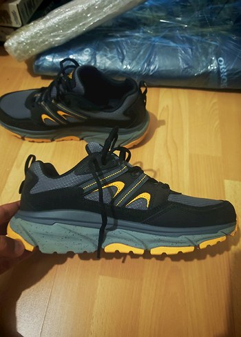 Skechers Skechers Erkek Spor Ayakkabı Sarı Detaylı