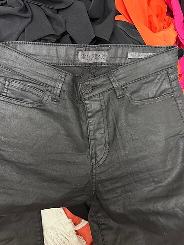Guees mum deri görünümlü skinny jean