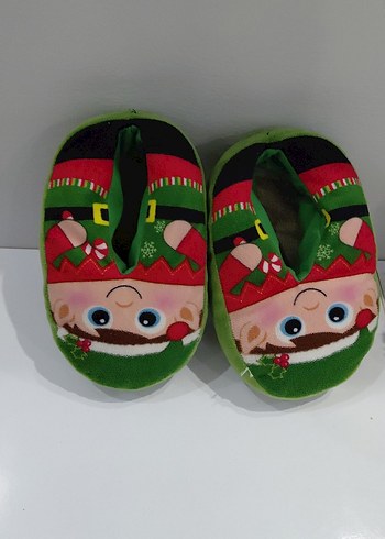 Kız Çocuk Renkli Nakışlı Sıcak Terlik - Görsel 2