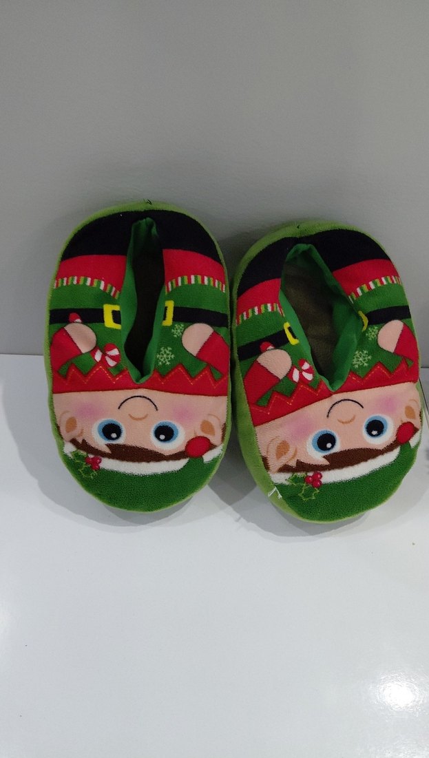 Kız Çocuk Renkli Nakışlı Sıcak Terlik - Görsel 2