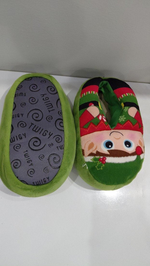 Kız Çocuk Renkli Nakışlı Sıcak Terlik - Görsel 3