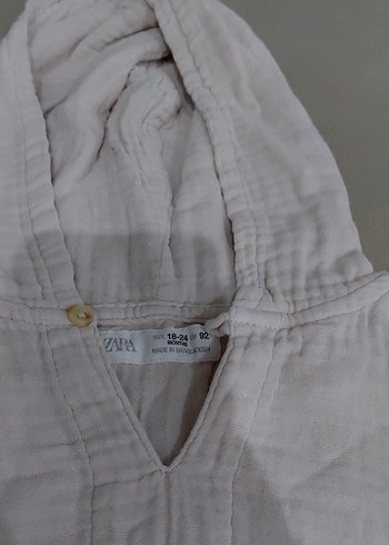 Erkek Çocuk Kapüşonlu Keten Gömlek - Görsel 3