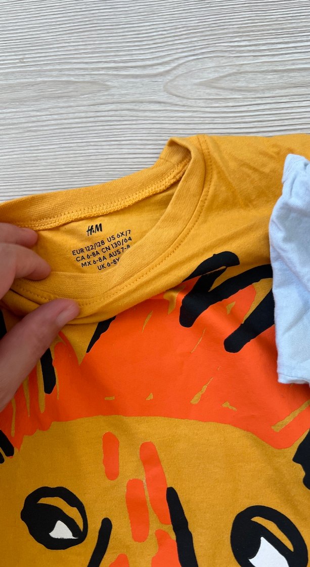 Orjinal zara ve H&M Erkek Çocuk Kısa Kollu Tişört - Görsel 4