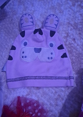 Nakışlı Örgü Mor Kedi Kıyafeti - Görsel 2