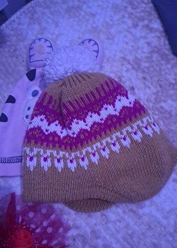 Nakışlı Örgü Mor Kedi Kıyafeti - Görsel 3