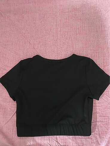 xs Beden Trendyol siyah spor crop