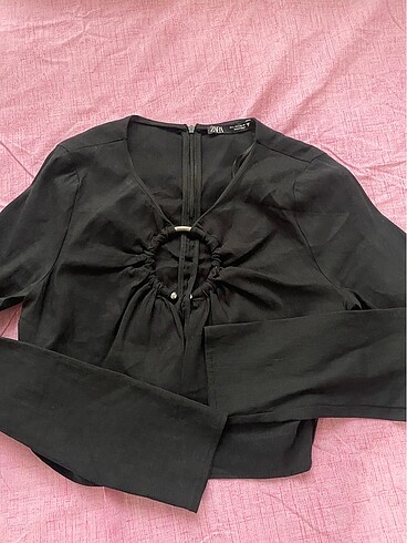 Zara siyah bluz