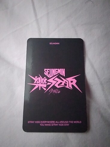  Seungmin orjinal rockstar PC