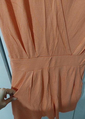 Kolsuz V Yakalı Tulum - Görsel 2