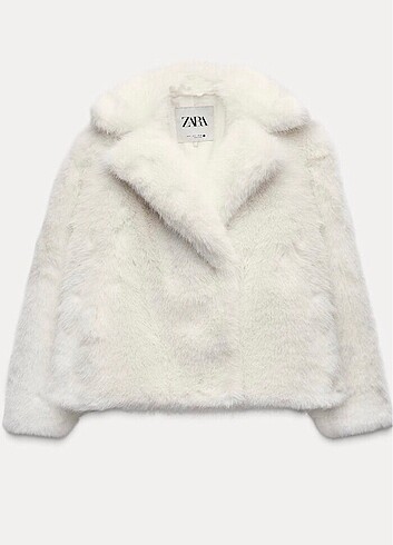 Zara viral beyaz kürk