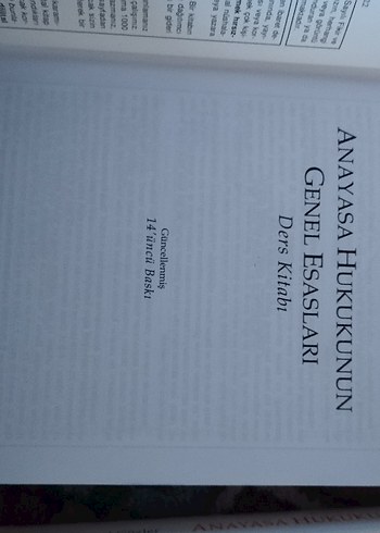 Anayasa Hukukunun Genel Esasları Kitapları - Görsel 5