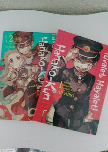 Hanako-Kun Manga Seti 1 ve 2. Cilt