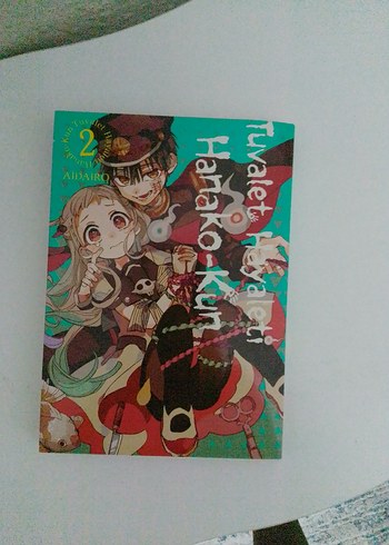  Beden Renk Hanako-Kun Manga Seti 1 ve 2. Cilt