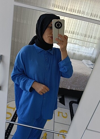 m Beden mavi Renk Takim tunik