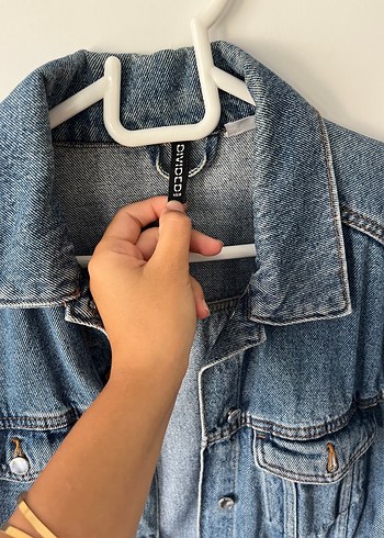 H&M Kadın Denim Ceket - Görsel 3