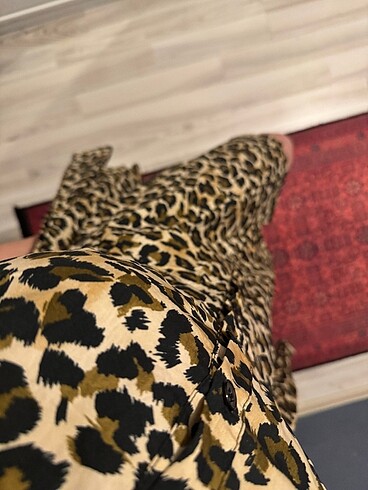 s Beden Zara Leopar Elbise