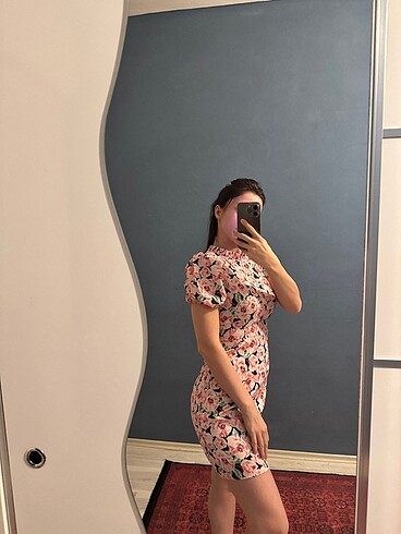 Trendyol & Milla Çiçekli Mini Elbise