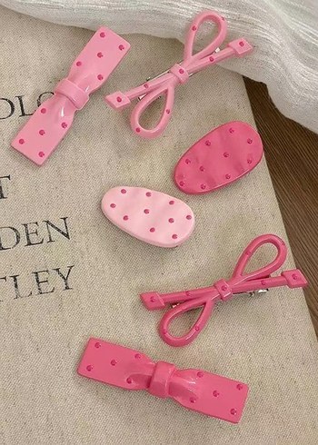 Paris Esintili Renkli Kurdele Toka Seti - Görsel 6