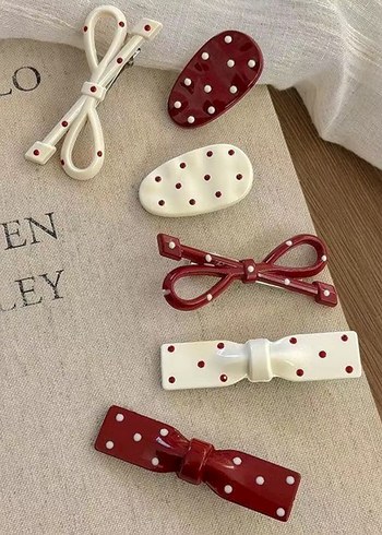 Paris Esintili Renkli Kurdele Toka Seti - Görsel 7