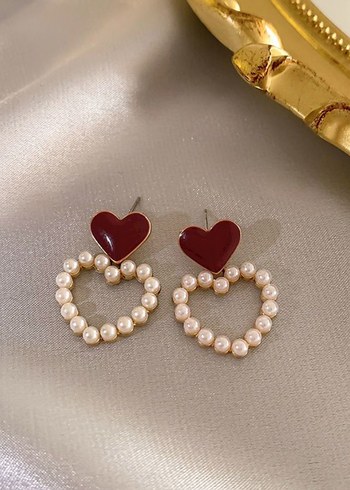 Bohem Tarz Mini Boncuklu Küpe - Görsel 8