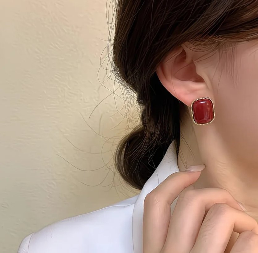 Bohem Tarz Mini Boncuklu Küpe - Görsel 5