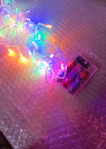 Renkli Çoklu ışık Süslemeleri - Görsel 3