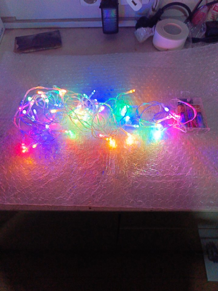 Renkli Çoklu ışık Süslemeleri - Görsel 4