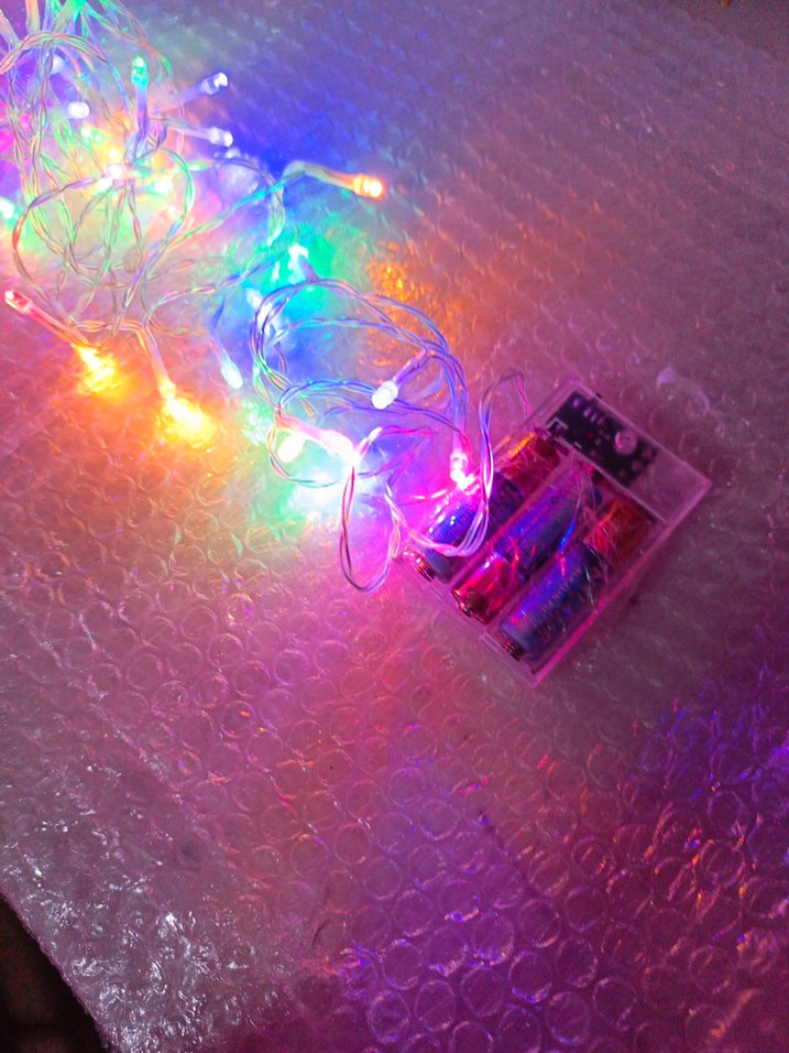 Renkli Çoklu ışık Süslemeleri - Görsel 3