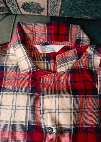 Kırmızı Ekose Erkek Pijama Takımı - Görsel 3