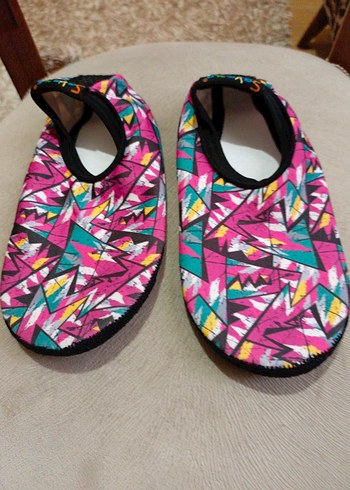 Çocuk Çok Renkli Velcro deniz ayakkabısı - Görsel 2