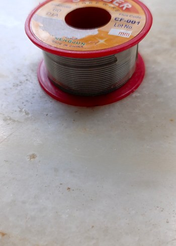 Beden Renk Kırmızı Lehim Teli CF-001 60 DIA