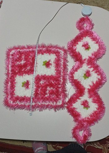 Pembe Renkli Banyo Süngeri Seti - Görsel 2