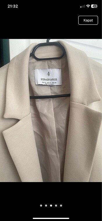 m Beden Blazer ceket
