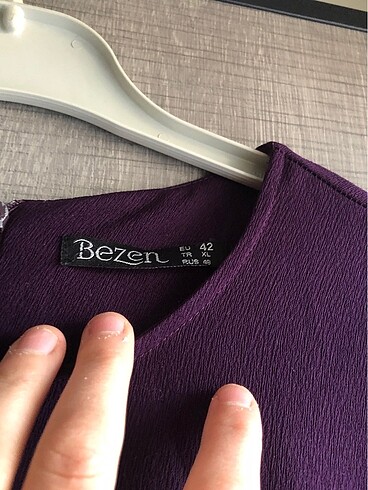 42 Beden mor Renk Abiye