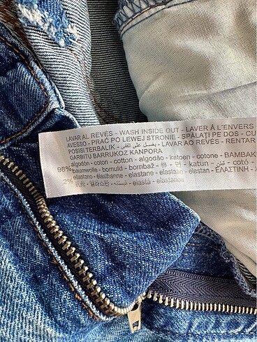 36 Beden Bershka kot pantolon