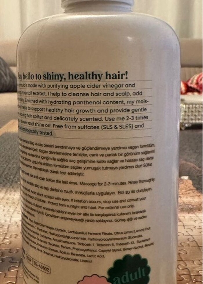 Tiny green saç toniği - Görsel 3