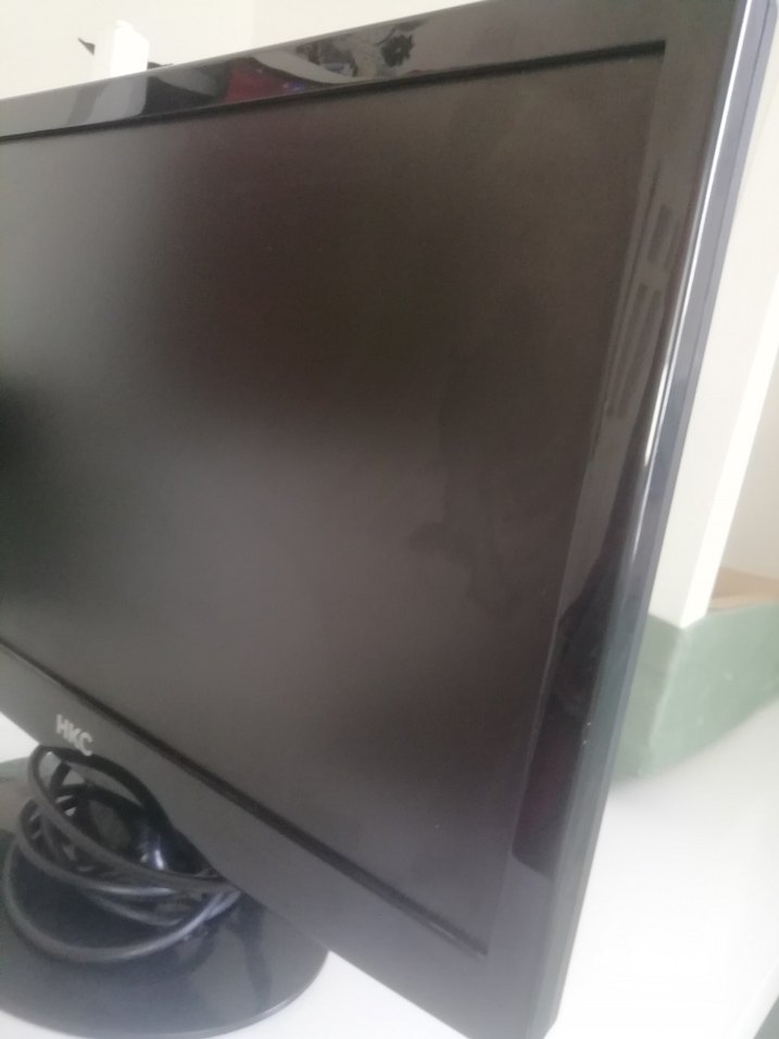 Siyah HKC Monitör - Görsel 4