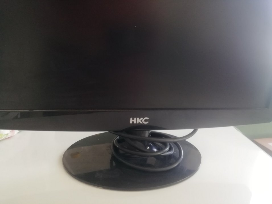 Siyah HKC Monitör - Görsel 2