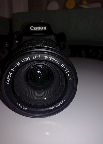 Canon 18-135mm EF-S Siyah Dijital Kamera pazarlık payı var
